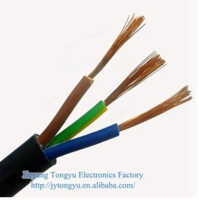 China Construction 3 Core RVV Copper Cable PVC Insulation Flexible Power Cable Electrical Cable for sale