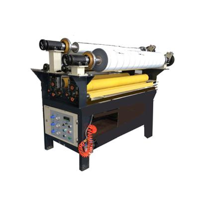 China machinery & Material PVC PE PU Scratch Dust Rust Coating Anti Laminating Laminate Machine For Stainless Steel MDF Board Wood Aluminum Metal for sale