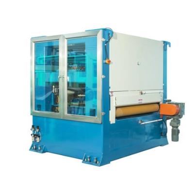 China No.4 Hairline Metal Sheet Edge Deburring Machine / For Stainless Steel Plate Thickness Calibration for sale