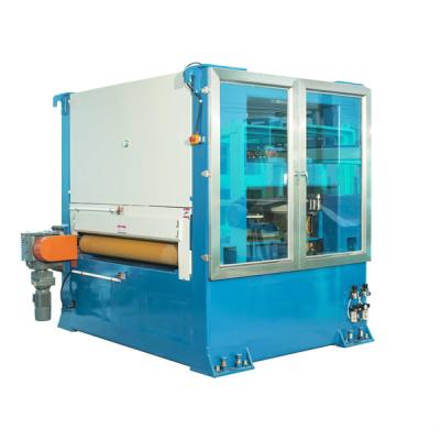 China No.4 Hairline Guangdong Flat Sheet Belt Polishing Machine/For Stainless Steel Plate Deburring Scrap De-scoring and Edge Rounding for sale