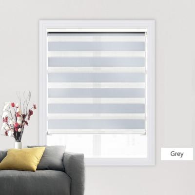 China Size Anti UV Quality Motorized Zebra Plug And Play Blinds For Window Blinds Shades for sale