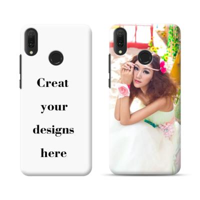 China 3D Sublimation Mobile Phone Case Shockproof Glossy Printing Simple Custom For Huawei Y9 2019 for sale