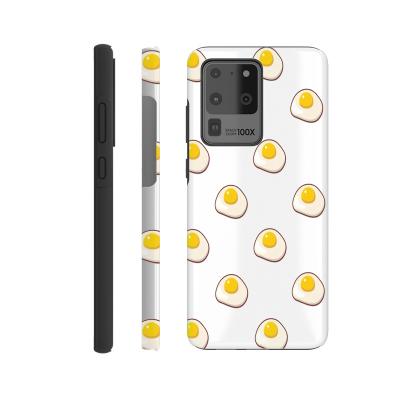 China New 3D Anti-fall Heat Transfer Sublimation Phone Cases 2 In 1 Cell Phone Case Rubber Cover For Iphone 11 12 for sale