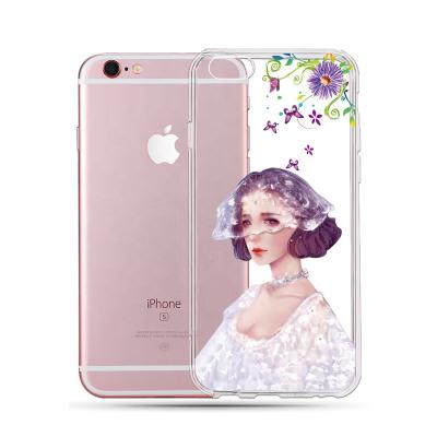 China thin & good quality tpu plastic material lightweight snare phone case for iphone protect custom clear phone case clear phone case for sale