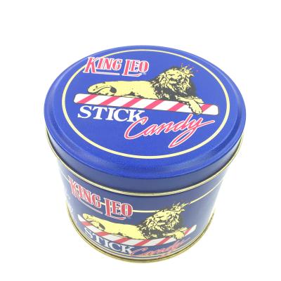 China Candy Tin Box Tin Containers Wholesale Custom Round Round Packaging for sale