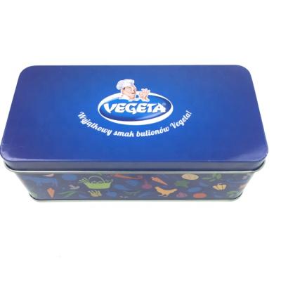 China Wholesale new design high quality and low price food tin box for food, cookies tins for sale