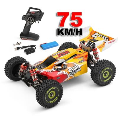 China RC Hobby WLToys 144010 Upgrade New 144001 1:14 Motor Electric Brushless Racing Car Toys rc crawler 75km/h for sale