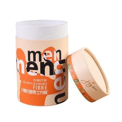 China Biodegradable paper tube packaging wrapping papercustom piggy bank cardboard paper biodegradable paper tube with coin for sale