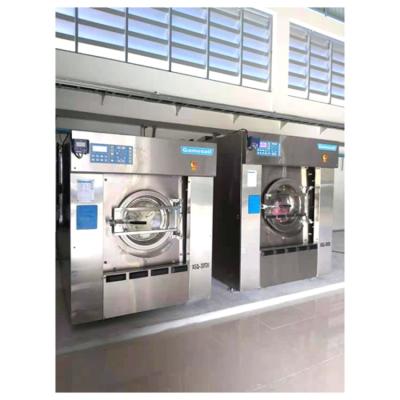 China Critical cleaning commercial laundry equipment / 2022 hot sale large residue free washing machine 100kg for sale