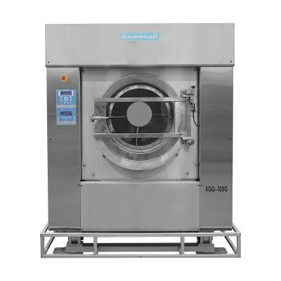 China Stainless Steel 304 15kg - 300kg Capacity Laundry Washer Puller Manufacturer Vertical Washer for sale