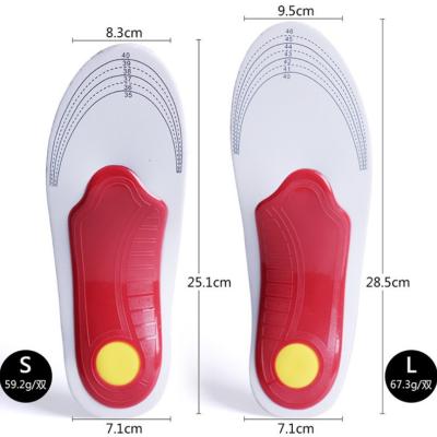 China EVA Sports Cushioning Soft Breathable Massage EVA Arch Support Orthotics Insoles for Shoes for sale