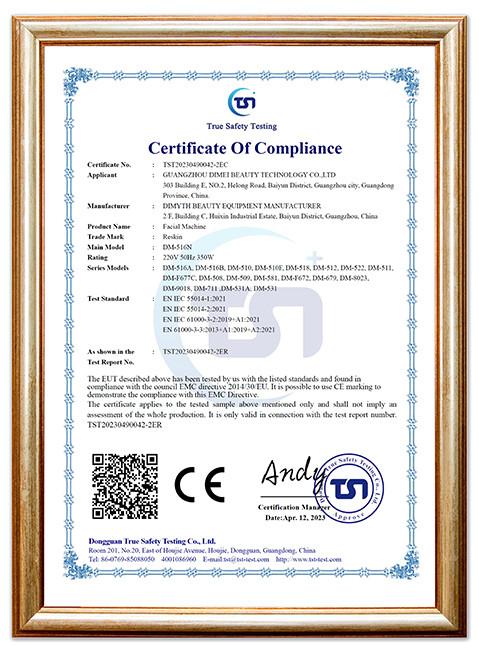 CE - Dimei Beauty Technology Co, Ltd