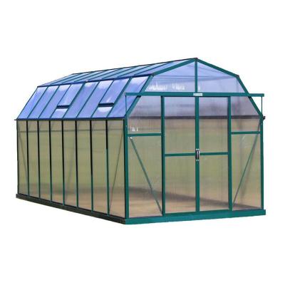 China Stable Structure Easily Assembled High Transparent Glass Greenhouse Smart Glass Greenhouses Flower Greenhouses for sale