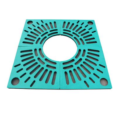 China Durable Hot Sale Outdoor Garden Furniture Customized Steel Street Metal Tree Grate for sale