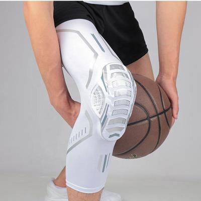 China Breathable Amazon Hot Selling Sports Honeycomb EVA Padded Compression Knee Sleeve Anti-Slip Support for sale