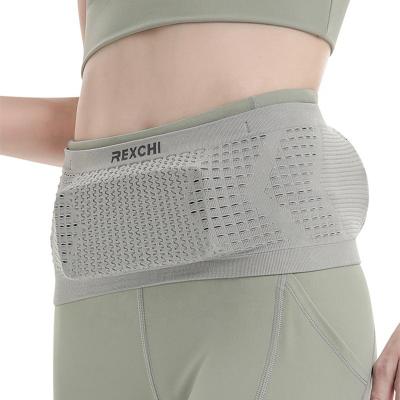 China New Arrival Unisex Breathable High Elastic 4 Pockets High Capacity Waist Knitting Pack Comfortable Breathable Elastic For Running Fitness for sale