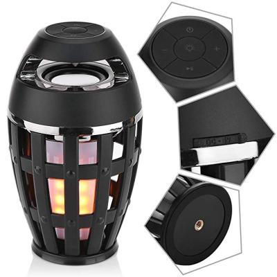 China No LED Flame Speakers, Flame Torch Speaker With Wireless Portable 4.2 Lamp Atmosphere for sale