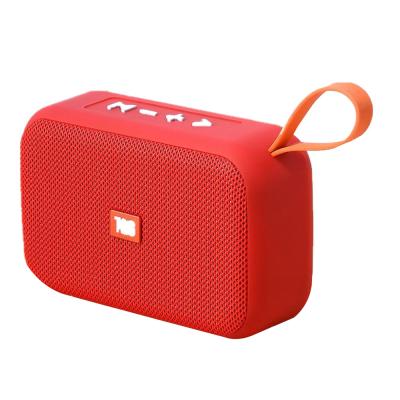 China Super Sale TG506 Mini Speakers Outdoor Portable Wireless Gaming Bass Mic TF Card Cloth Music Speaker Visual Hot Portable Blue Tooth Speaker for sale