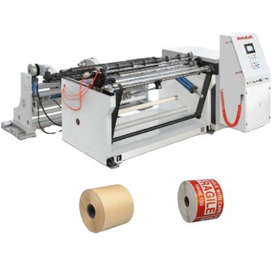 China Building Material Shops ZONTAI Jumbo Roll Rewinder Machine Fully Automatic Paper Slit Single Price for sale