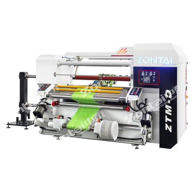 China High Speed ​​Plastic Film ZONTAI Plastic Film Slitting And Rewinding Machine for sale