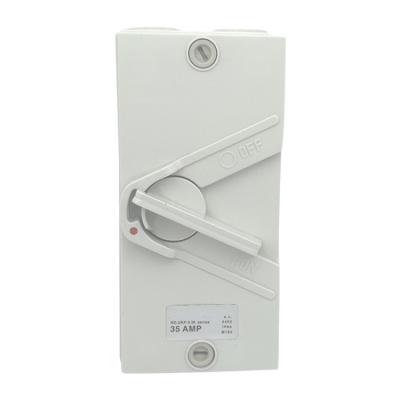 China PC 1P 20A Time Protected Electrical Isolating Switch for sale