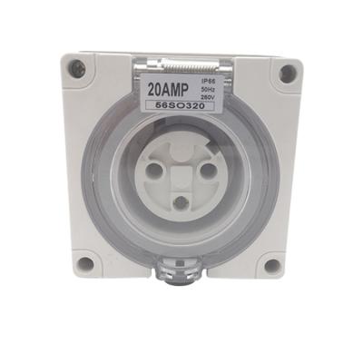 China SAA OEM ODM Durable Factory Made Design Own Brand IP65 Waterproof Ground Electrical Socket for sale