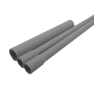 China Australia HD Gray Customized Logo Brand UPVC PVC Electrical Conduit Pipe for sale