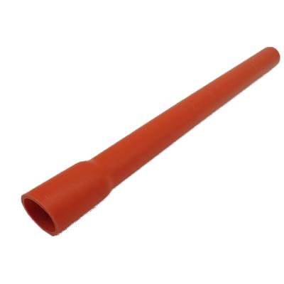 China Residential Australian PVC Rigid Electrical Flexible Conduit Orange Customization Pipe for sale