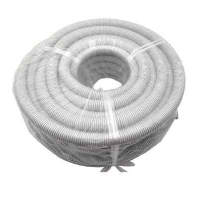 China Australia Gray Flexible 50mm Electric Wire Support Cable PVC Electrical PVC MD Corrugated Pipe Conduit for sale