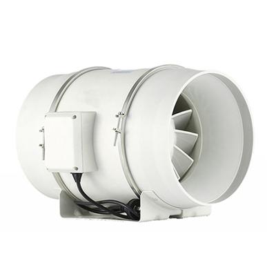 China High Performance 4 5 6 8 Low Noise 10 Inch Flow Duct Fan Built-in Mixed Air Extractor Low Noise Exhaust Fan for sale