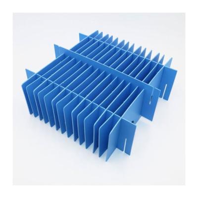 China Transparent PP Separator Corrugated Die Cutting Sheet for sale