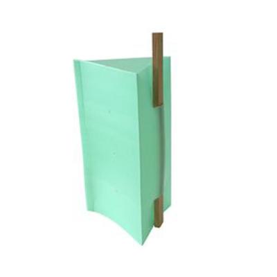 China PP Outdoor Anti-UV Triangle Shaft Plastic Corrugated Guard for sale