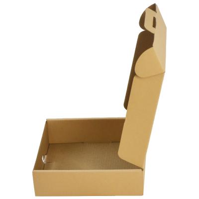 China Price-Brown Recyclable Plain Paper Box Biodegradable Cheap Paper Box Packaging For Gift Packaging for sale