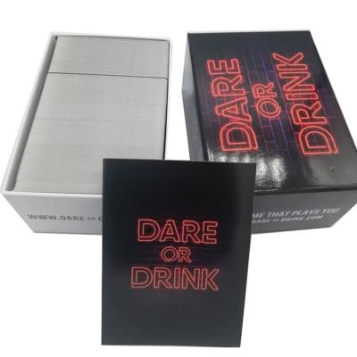 China Recycable Personalized Design Card Games Super Fun Adult Drinking Card Game Custom Printing for sale