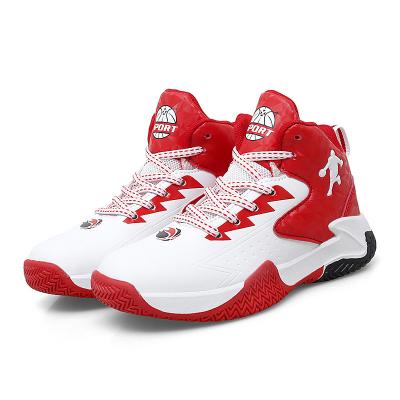 China Wholesale Rubber Custom Men's Basketball Shoes Breathable Cushioning Non-slip Gym Training Sports Basketball Sneakers for sale