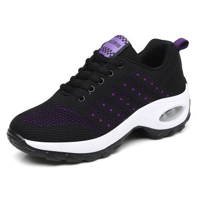 China Lightweight Flexible Lace Up Sports Women's EVA Sports Shoes Ladies Breathable Comfort Running Shoes for sale