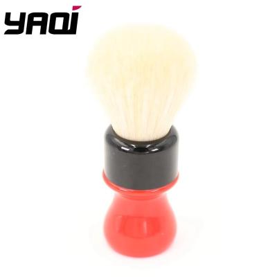 China Shaving Brush RTS Yaqi 24mm Rough Complex Best Version Best Quality Synthetic Cashmere Hair Black Shaving Brushes for sale