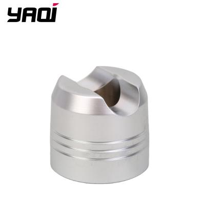 China YAQI Wholesale Chrome Matte Color Shaving Brush Aluminum Shaving Holder for sale