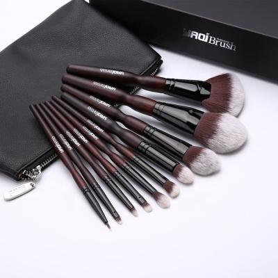 China Angular Blush YAQI China Makeup Brush Kit Manufacturer China Makeup Brush Kit Manufacturer for sale