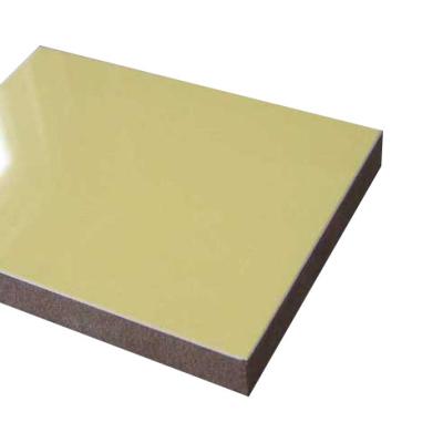 China Moisture Proof 1220*2440mm Melamine/PVC/UV/HPL MDF Board For Kitchen Cabinet for sale