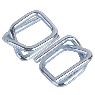 China Manual Packing Straps Buckles PET Compound 19mm Rope Strap PP Paddle Steel Wire Clips Galvanized Packing Buckle DIY Tool for sale