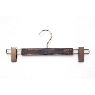 China The multifunctional wooden pants hanger, bespoke hanger factory for sale