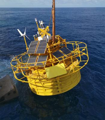 China Meteorological Floating LiDAR Hydrologic Monitoring Buoys For Navigational Guides for sale