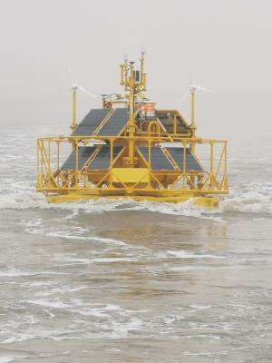 China Pacific Met-Ocean Data Acquisition System Boei Gele medium Te koop