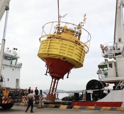 China Bewaking van boeien in de Atlantische Oceaan Boeien met camera's Te koop