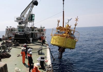 China Lidar flotante en alta mar Soluciones LiDAR flotantes hasta 10 Km de alcance Aspiraciones azules en venta