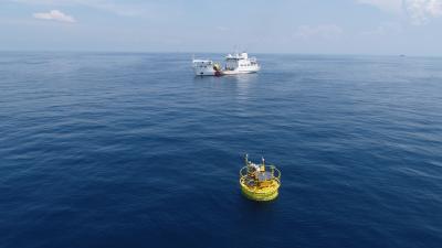 China Boya LiDAR flotante de 10 Km para dos proyectos eólicos en venta