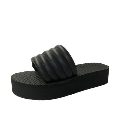 China Good Quality Fashion Women's Summer Non-slip Wholesale Hot Selling Platform Slippers for sale