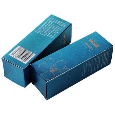 China Modern Design Recyclable Custom Cosmetic Packaging Paper Box Customized Skin Care Facial Cleanser Packaging Boxes for sale