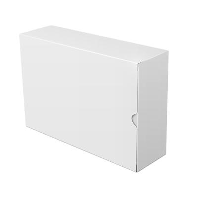 China Recyclable Custom Design Triangle Kraft Paper Box Square Rectangle White Paperboard Cardboard for sale